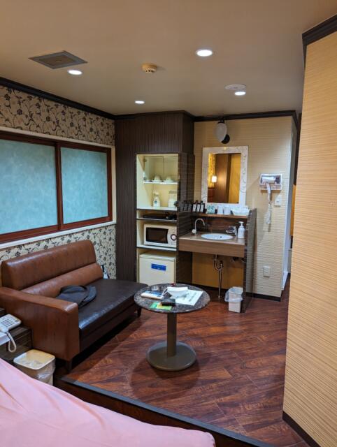 HOTEL アムール(台東区/ラブホテル)の写真『207号室　室内洗面台側』by ひこべえ