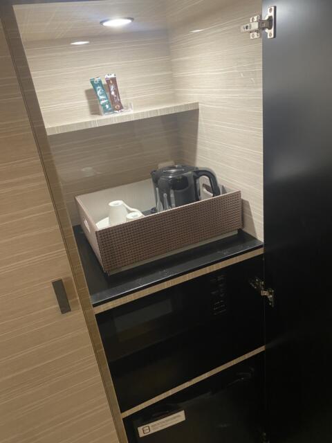 Hotel Queen(クィーン)(豊島区/ラブホテル)の写真『503号室　冷蔵庫＆電子レンジ』by たんげ8008
