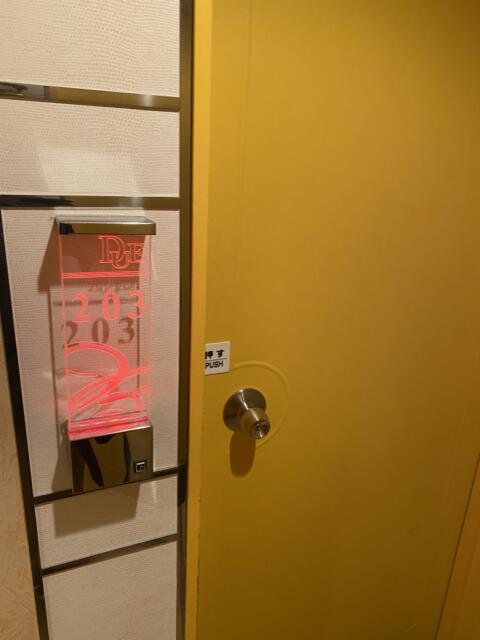 ビアンカドゥエ(豊島区/ラブホテル)の写真『203号室　玄関ドア』by たんげ8008