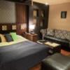 HOTEL RIMBA(千葉市稲毛区/ラブホテル)の写真『208 客室　大きなオッドマンも嬉しい♪』by festa9