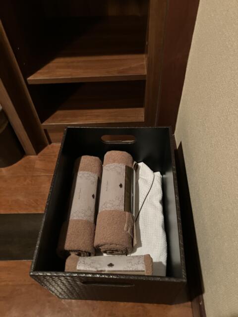 HOTEL RIMBA(千葉市稲毛区/ラブホテル)の写真『208 個包装されたタオルセット』by festa9