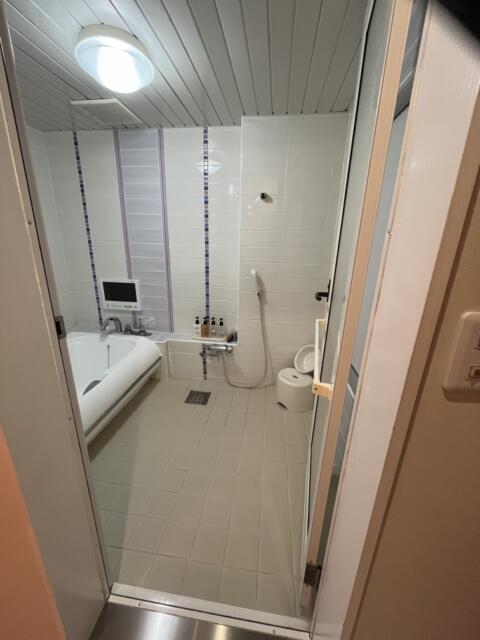 ホテル エーゲ海(静岡市駿河区/ラブホテル)の写真『212号室　浴室』by ま〜も〜る〜