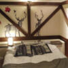 ホテル COLORE（コローレ）(墨田区/ラブホテル)の写真『602号室 ベッド周辺（５）』by 午前３時のティッシュタイム