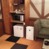 ホテル COLORE（コローレ）(墨田区/ラブホテル)の写真『602号室 ベッド周辺（３）』by 午前３時のティッシュタイム