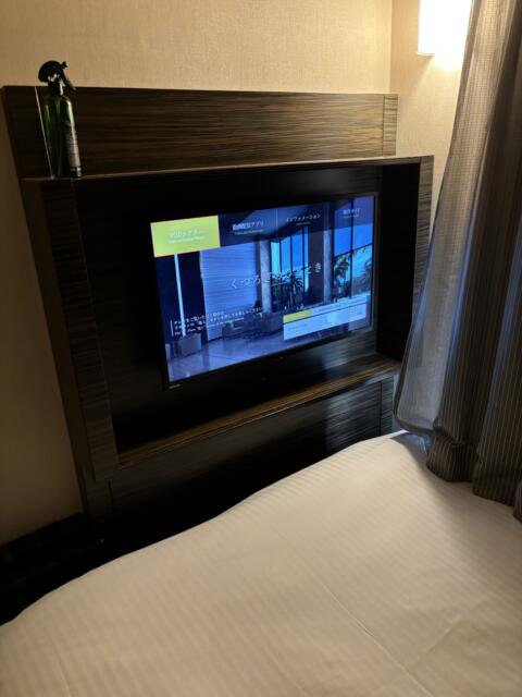 HOTEL SHERWOOD（シャーウッド）(台東区/ラブホテル)の写真『607号室　TV』by たんげ8008