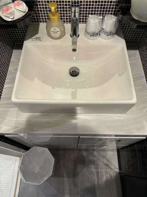 HOTEL 21（トニーワン）(船橋市/ラブホテル)の写真『302号室　洗面台』by ニーソ