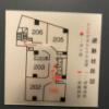 HOTEL CORE 池袋(豊島区/ラブホテル)の写真『201号室(避難経路図)』by こねほ