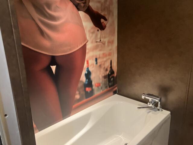 HOTEL CROSS原鶴乃湯(クロスハラヅルノユ)(朝倉市/ラブホテル)の写真『210号室　浴室』by hane