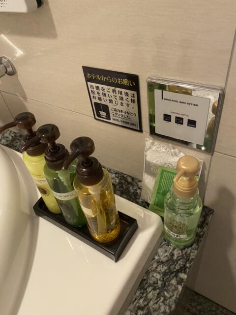 P-DOOR GOLD(台東区/ラブホテル)の写真『402号室(浴室アメニティ)』by こねほ