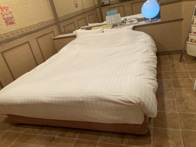 心の鍵(静岡市清水区/ラブホテル)の写真『209号室　ベッド』by まさおJリーグカレーよ