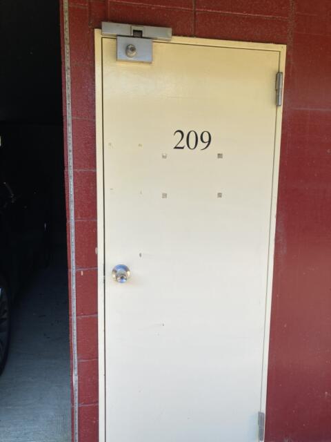 心の鍵(静岡市清水区/ラブホテル)の写真『209号室　入口』by まさおJリーグカレーよ