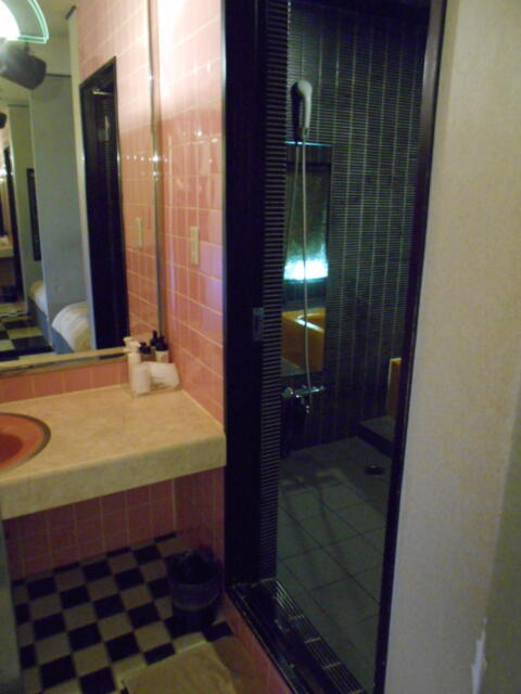 キャメルイン(立川市/ラブホテル)の写真『315号室、バスルームドアもガラス扉でした。』by もんが～