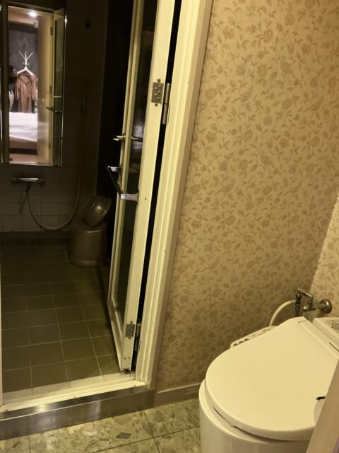 ホテル サンマルタン(京都市下京区/ラブホテル)の写真『701号室 トイレ兼洗面所』by 92魔