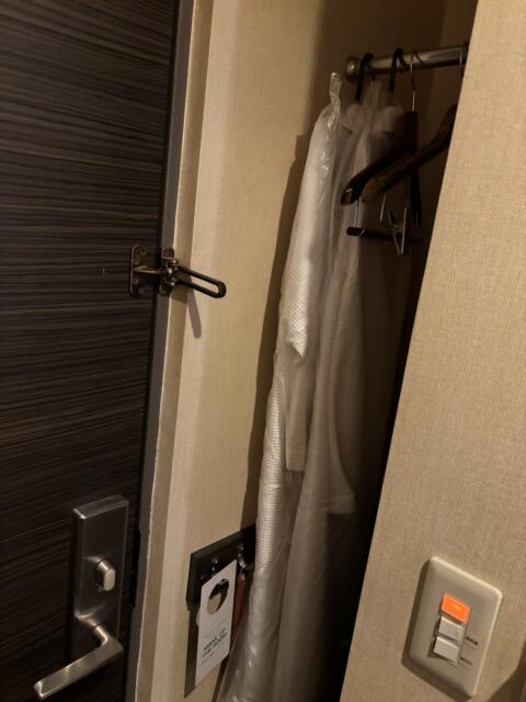 HOTEL SHERWOOD（シャーウッド）(台東区/ラブホテル)の写真『603号室　洋服ハンガー』by たんげ8008