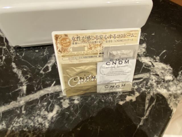 HOTEL STELLATE(ステラート)(新宿区/ラブホテル)の写真『205号室　コンドーム』by トマトなす