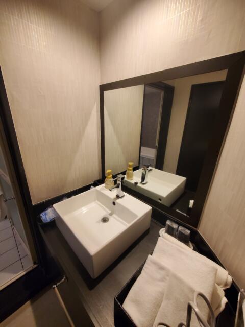 HOTEL GRANDE(川口市/ラブホテル)の写真『401号室　洗面所』by suisui