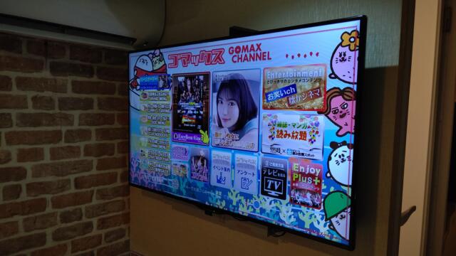HOTEL GOMAX(ゴマックス)(横浜市中区/ラブホテル)の写真『602号室、壁掛けテレビ』by Sparkle