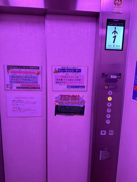 サンモリッツテラ(台東区/ラブホテル)の写真『エレベーター』by miffy.GTI