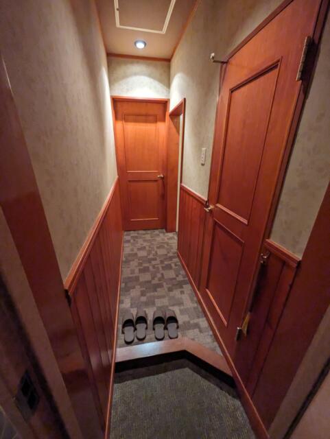 キャメルイン(立川市/ラブホテル)の写真『216号 入口～廊下(手前からトイレ、バスルーム、ベッドルーム)』by umesan