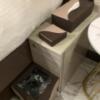 HOTEL BaliBali 鶯谷(台東区/ラブホテル)の写真『203号室　ベッド⑤（ベッドサイド備品等）』by hireidenton
