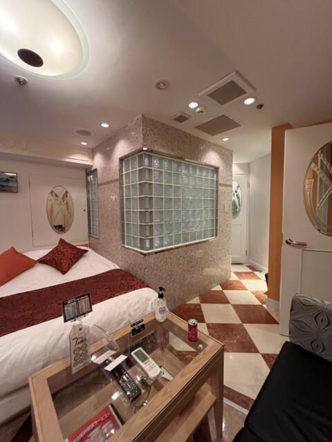 HOTEL SULATA渋谷道玄坂(渋谷区/ラブホテル)の写真『509号室　全景』by INA69