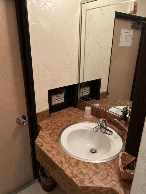 ホテル カラハナ(京都市伏見区/ラブホテル)の写真『211号室洗面台』by momona