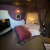 HOTEL VARKIN（ヴァーキン）(豊島区/ラブホテル)の写真『901号室、ベッドとテレビ』by トマトなす