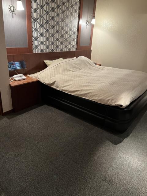 TAOS HOTEL(名古屋市東区/ラブホテル)の写真『406号室 ベッド』by 飴☆ミ