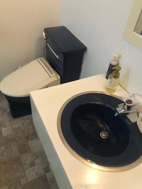 モダン エイジ(大阪市/ラブホテル)の写真『605号室　トイレと洗面台』by カサノヴァTソプラノ