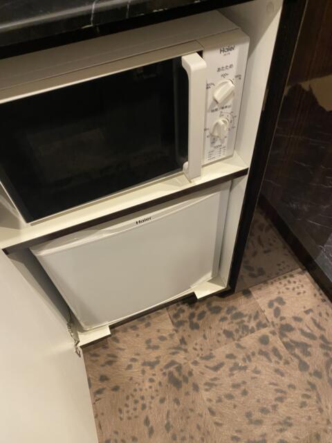 HOTEL GERBERA(ガーベラ)(豊島区/ラブホテル)の写真『603号室(電子レンジ、持込用冷蔵庫)』by こねほ