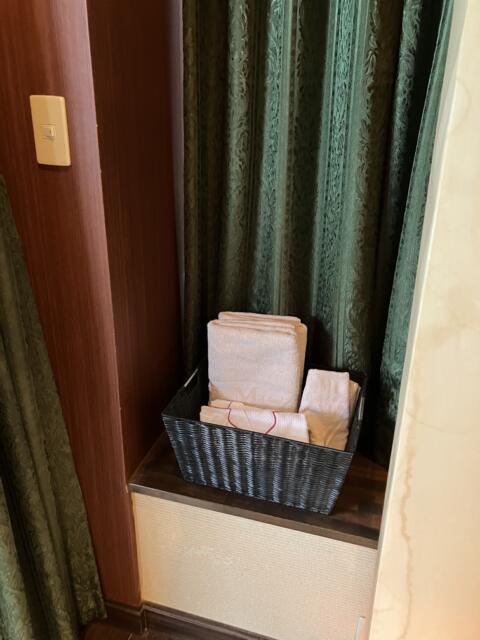 HOTEL MU～Z annex（ミューズアネックス(古河市/ラブホテル)の写真『301号室 露天風呂様タオルセット』by サトナカ