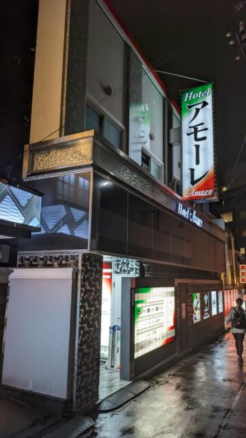 HOTEL AMORE（アモーレ）(渋谷区/ラブホテル)の写真『夜の外観』by 爽やかエロリーマン