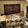 HOTEL RAY FIELD(墨田区/ラブホテル)の写真『501号室 ベッド周辺（１）』by 午前３時のティッシュタイム
