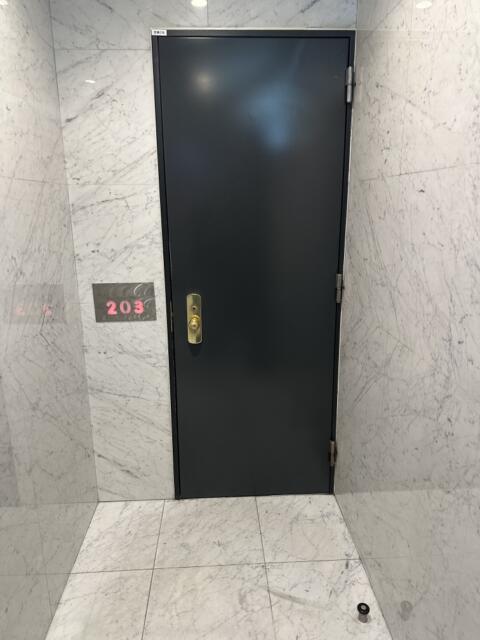 HOTEL CLIO（クリオ）東口店(豊島区/ラブホテル)の写真『203号室入り口、リノベーションされている』by まきま