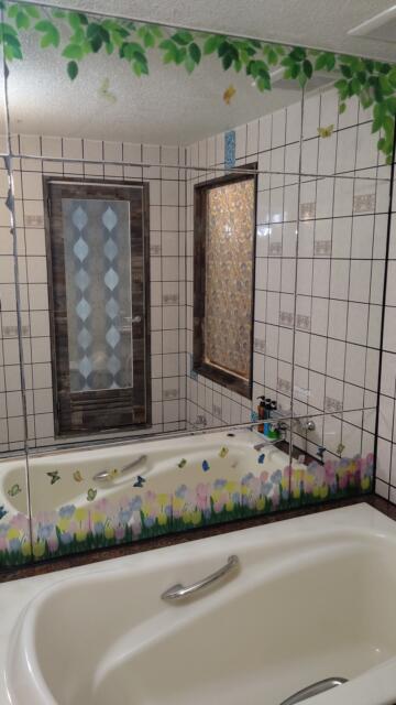 Q&P（キューアンドピー）(大阪市/ラブホテル)の写真『406号室、浴室巨大鏡』by Sparkle
