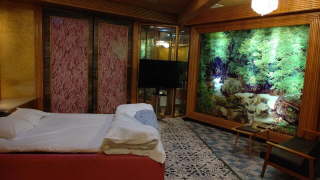 Q&P（キューアンドピー）(大阪市/ラブホテル)の写真『406号室、お部屋全景②』by Sparkle