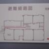 ホテルゆたか(新宿区/ラブホテル)の写真『303号室　避難経路図』by マーケンワン