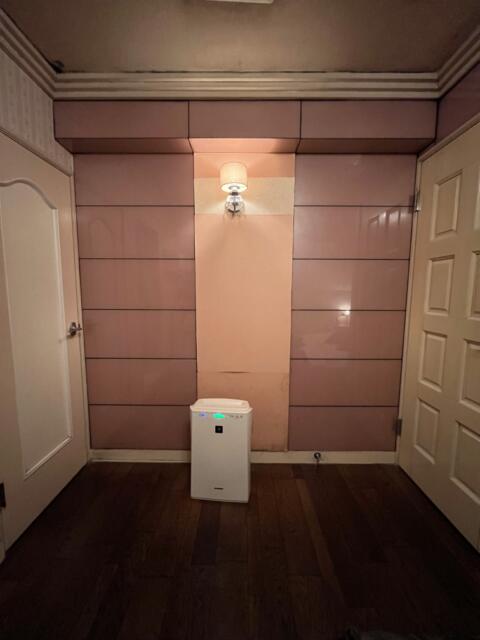 hotel SKY ROAD(豊島区/ラブホテル)の写真『407号室　左がトイレ、右が玄関、正面に照明』by ターボー⤴️