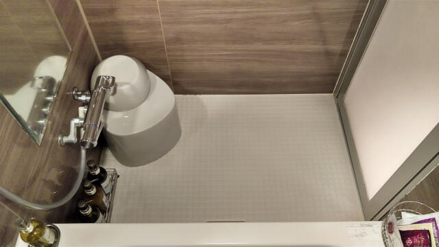 HOTEL GRANSKY（グランスカイ）(墨田区/ラブホテル)の写真『411号室 バスルーム洗い場（１）』by 午前３時のティッシュタイム