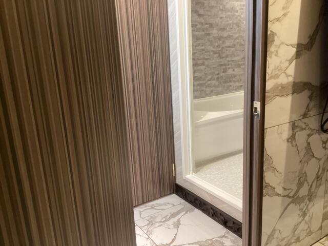 HOTEL BaliBali 鶯谷(台東区/ラブホテル)の写真『102号室 お部屋から見た浴室』by ACB48