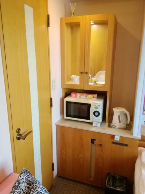 HOTEL SARA petit(サラプチ)(宮代町/ラブホテル)の写真『22号室、電子レンジ等…トイレが変な所にあります。(24,5)』by キジ