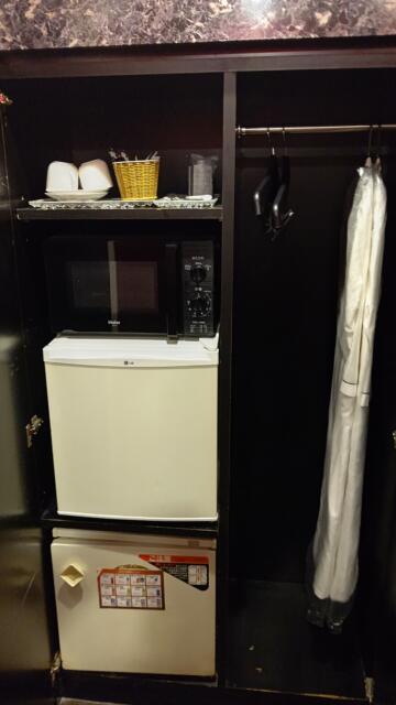 リンクス(柏市/ラブホテル)の写真『116号室冷蔵庫、電子レンジ』by まこぽん