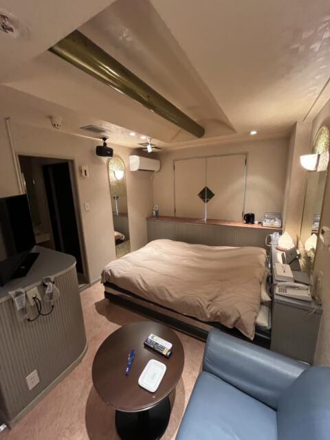 ホテルLALA33(豊島区/ラブホテル)の写真『403号室　ソファー側から見た部屋全景』by ターボー⤴️