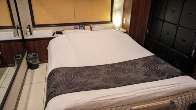 シーズ五反田(品川区/ラブホテル)の写真『202号室、ベッド』by 爽やかエロリーマン
