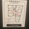 HOTEL Diana (ダイアナ)(台東区/ラブホテル)の写真『431号室(避難経路図)』by こねほ