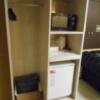 ニューポート(立川市/ラブホテル)の写真『102号室、電子レンジと冷蔵庫など』by もんが～