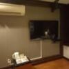 OLD SWING MUSIC STYLE HOTEL(渋谷区/ラブホテル)の写真『201号室 テレビとエアコン』by angler