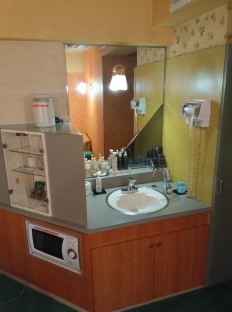 ホテル B.P(バイパス)(横浜市戸塚区/ラブホテル)の写真『306号室、洗面所は室内に…』by キジ