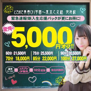 割引イメージ ときめき青春ロリ学園~東京乙女組 池袋校(池袋/ホテヘル)