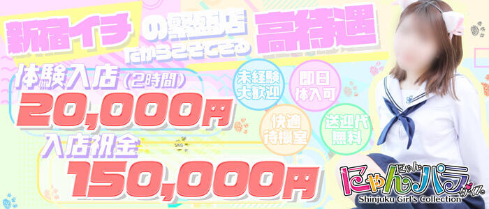 にゃん にゃん パラダイス(高収入バイト)(新宿歌舞伎町/ピンサロ)